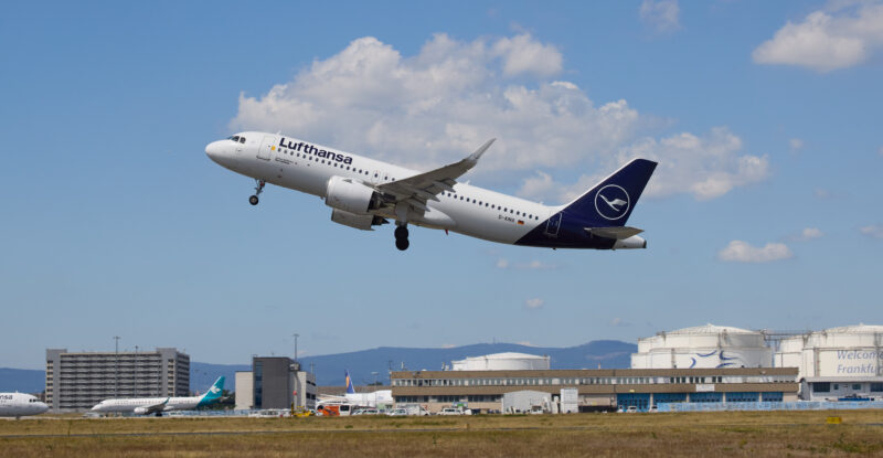 Lufthansa A320neo D-AINK in Frankfurt