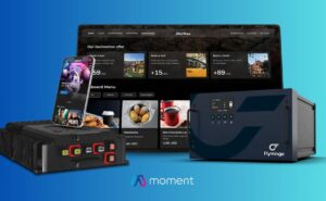 Various Moment products used for inflight entertainment in Asia -Pacific.