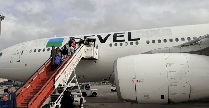 LEVEL A330 ready for boarding.