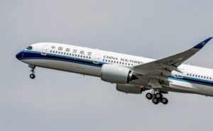 China Southern Airlines A350-900 in flight