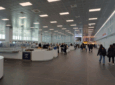 The new security screening area, covering 3,500 square meters at Milan Bergamo Airport