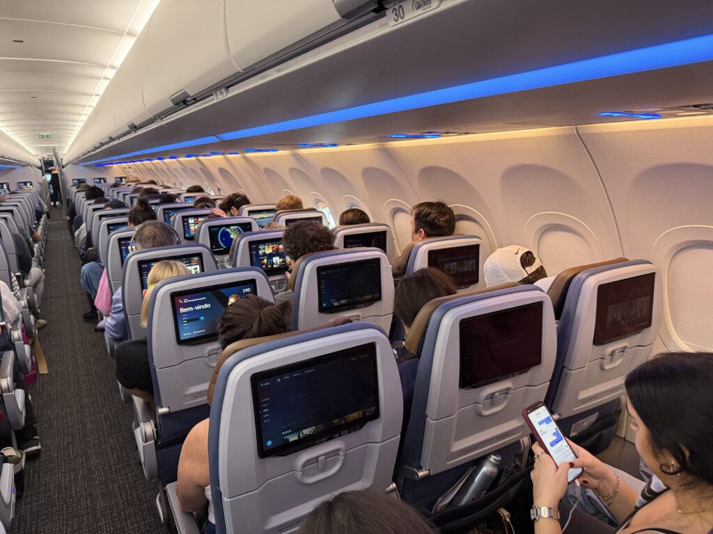 Main Cabin economy class