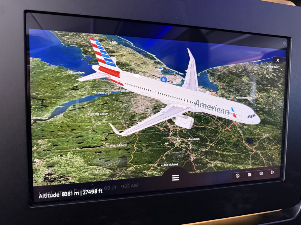 The IFE screen is set to show the 3D moving map.