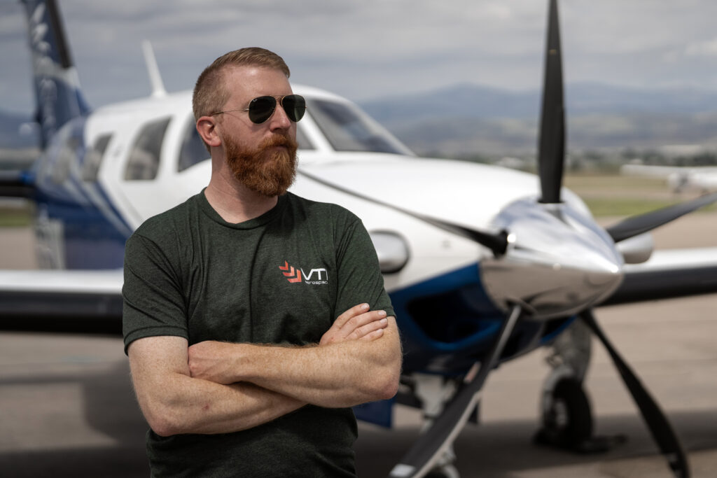 Eric Muir, Founder and CEO of VTI Aerospace.