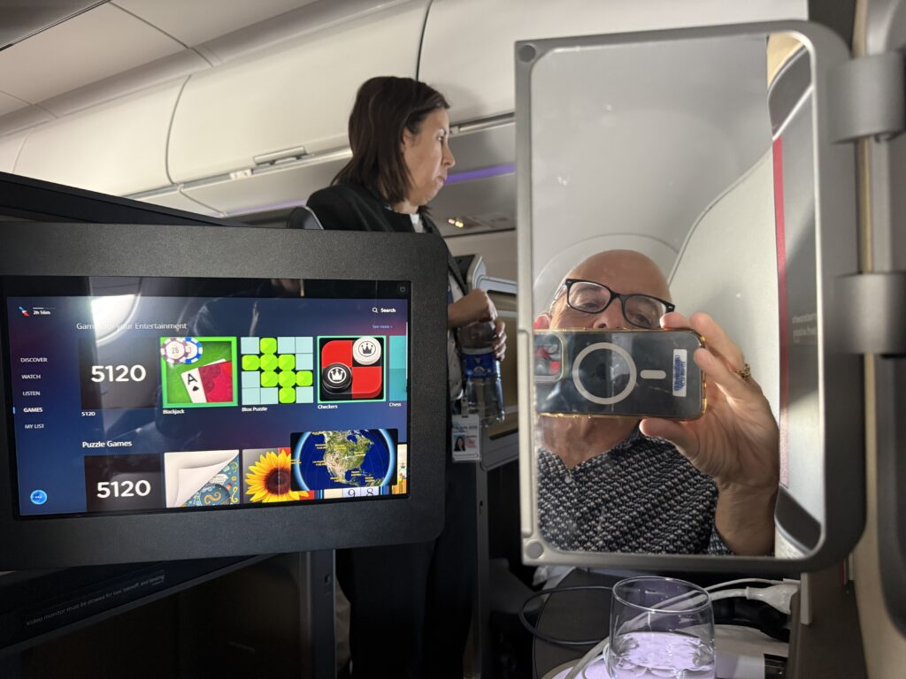 American A321XLR IFE