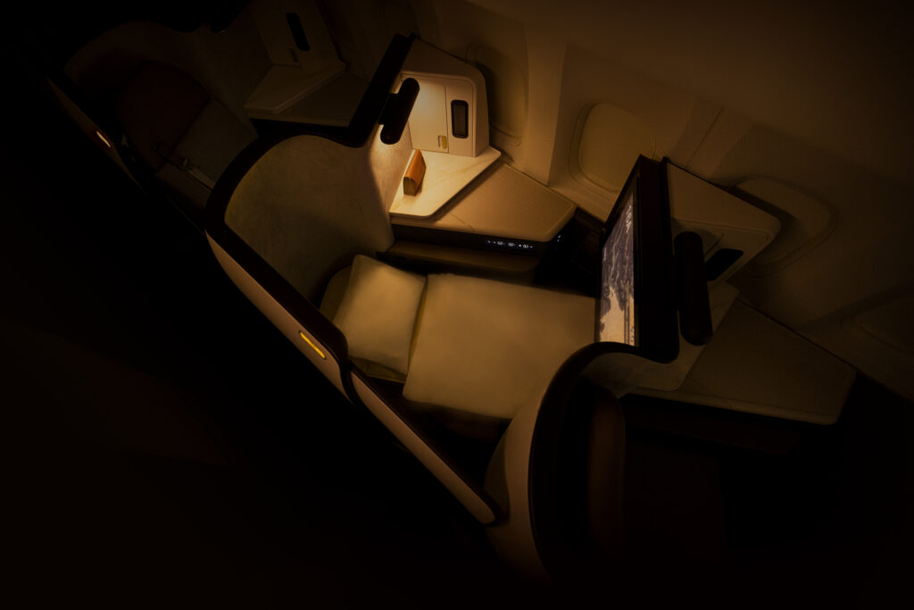 Aria Suite in the Cathay Pacific Boeing 777-300ER