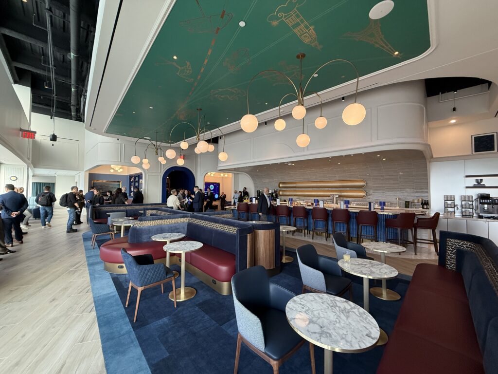 BlueHouse downstairs level main bar.