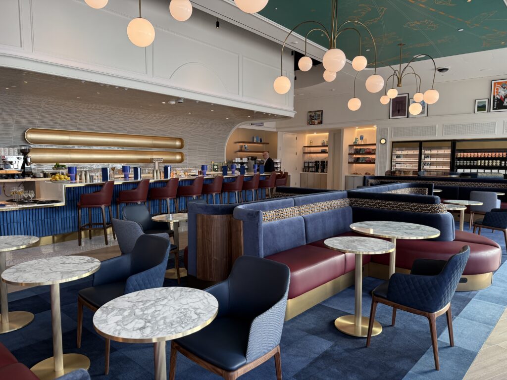 WIDE SHOT OF THE LOUNGE