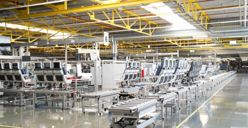 Inside the RECARO Aircraft Seating factory