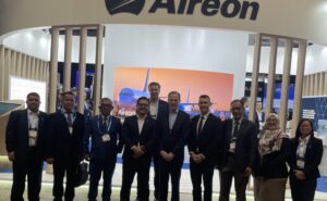 The Aireon and CAAM teams mark the new partnership at this week’s Airspace Asia Pacific.