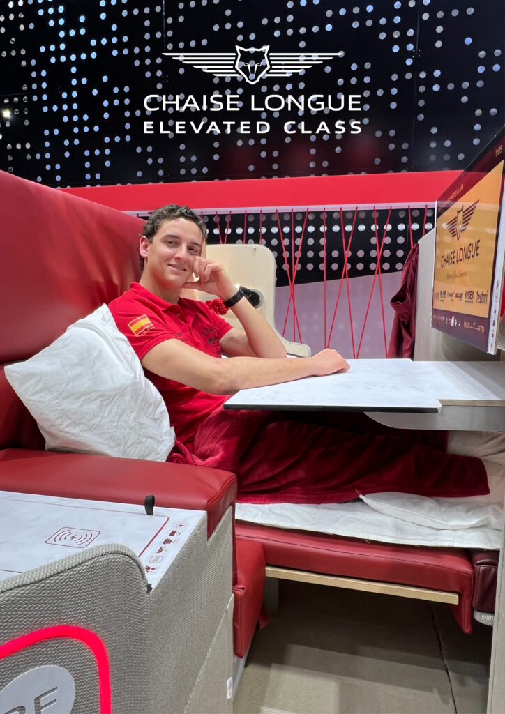 Chaise Longue's Elevated Class concept on display.