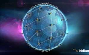 Graphic of Iridium LEO network