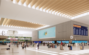 Architectural rendering of Tom Bradley International Terminal