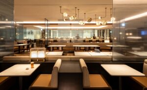 Korean Air Prestige Lounge at Incheon.