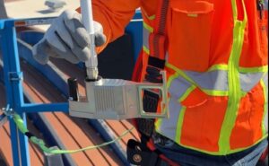 Saab Tech work on the Falcon Field Aerobahn Runway and Surface Safety service