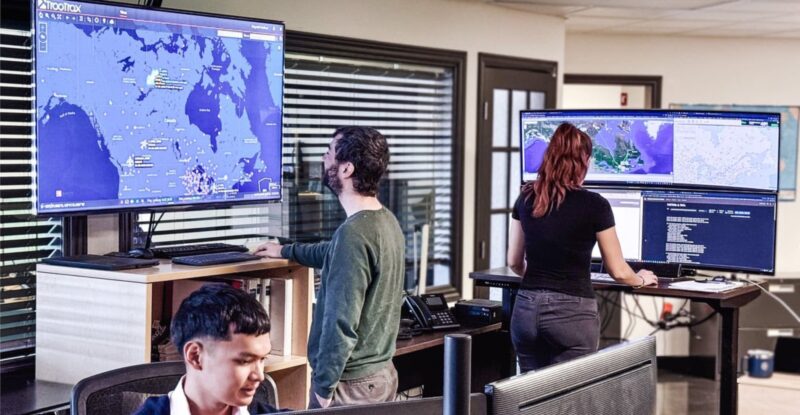 Nolinor operations center uses SKYTRAC TrooTrax Mission flight following and aircraft tracking.