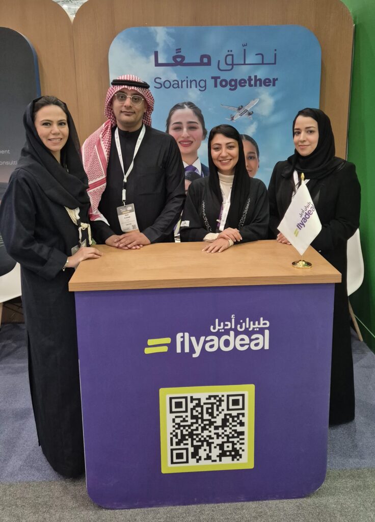 Team flyadeal at the Women in Aviation General Assembly