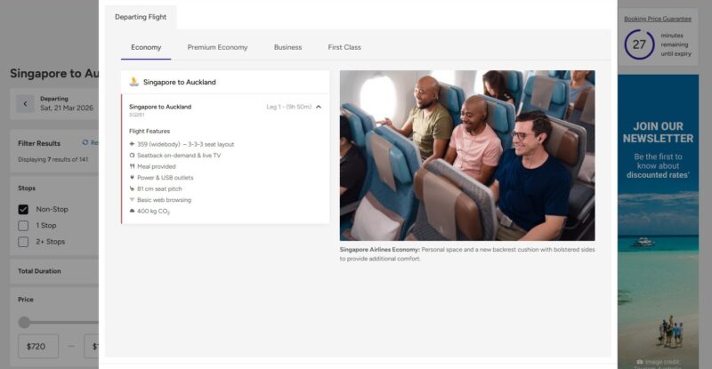 Routehappy data is seen delivering a visual flight shopping experience to customers