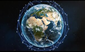 Rendering of Telesat Lightspeed network