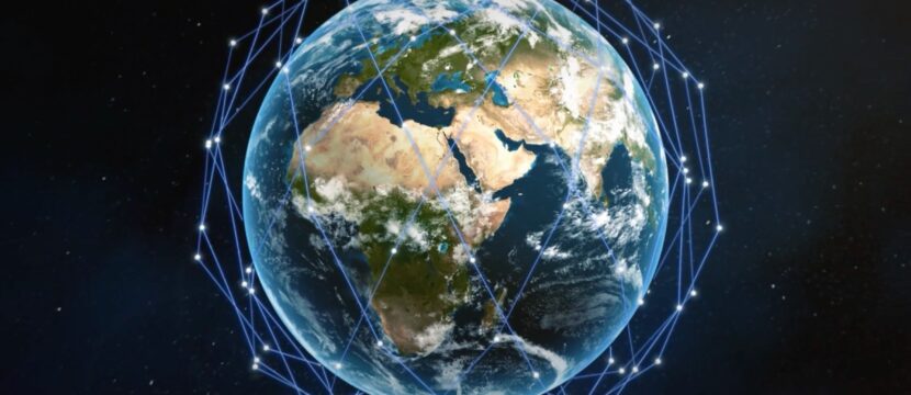 Rendering of Telesat Lightspeed network