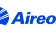 Blue Aireon logo on a white background.