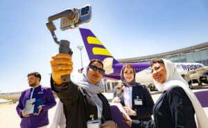 flyadeal staff attend 40th delivery ceremony in Toulouse