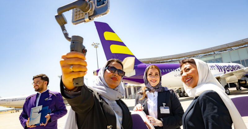 flyadeal staff attend 40th delivery ceremony in Toulouse