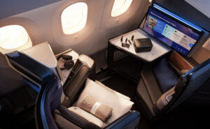 787 9 Polaris Studio suite, part of its new Elevated interior for the twinjets