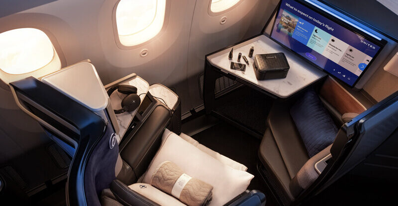 787 9 Polaris Studio suite, part of its new Elevated interior for the twinjets