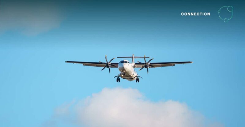 Avation ATR 72‑600 in flight.