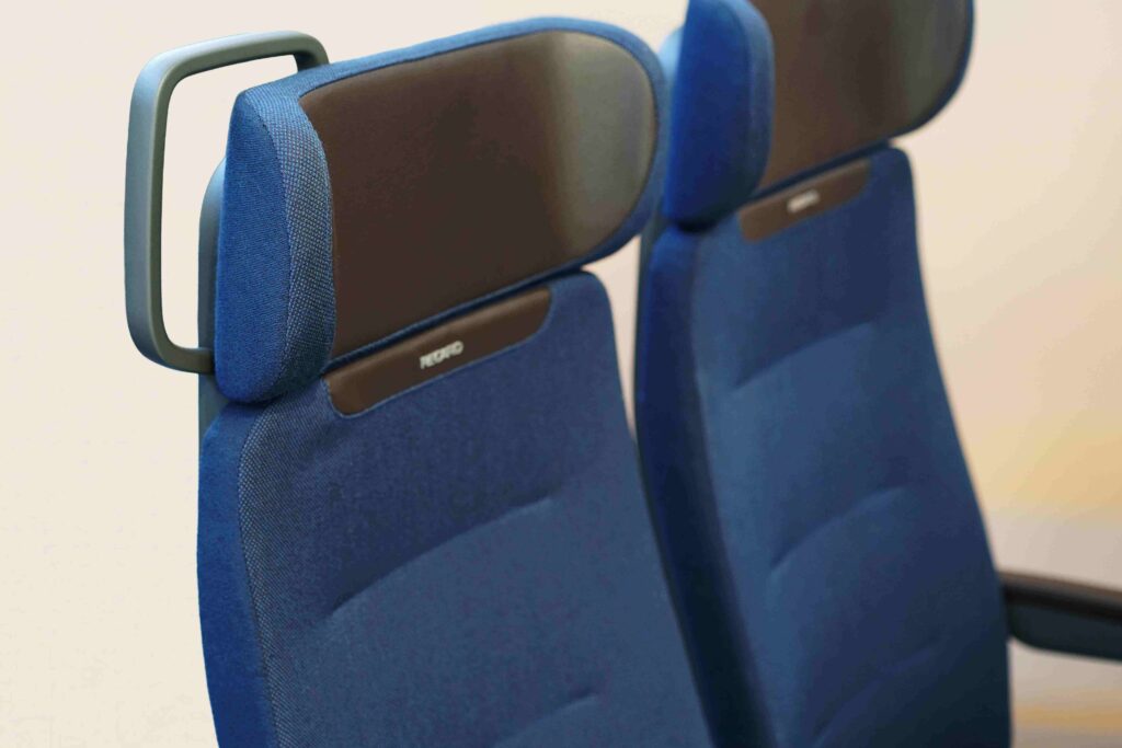 RECARO Luna headrest.