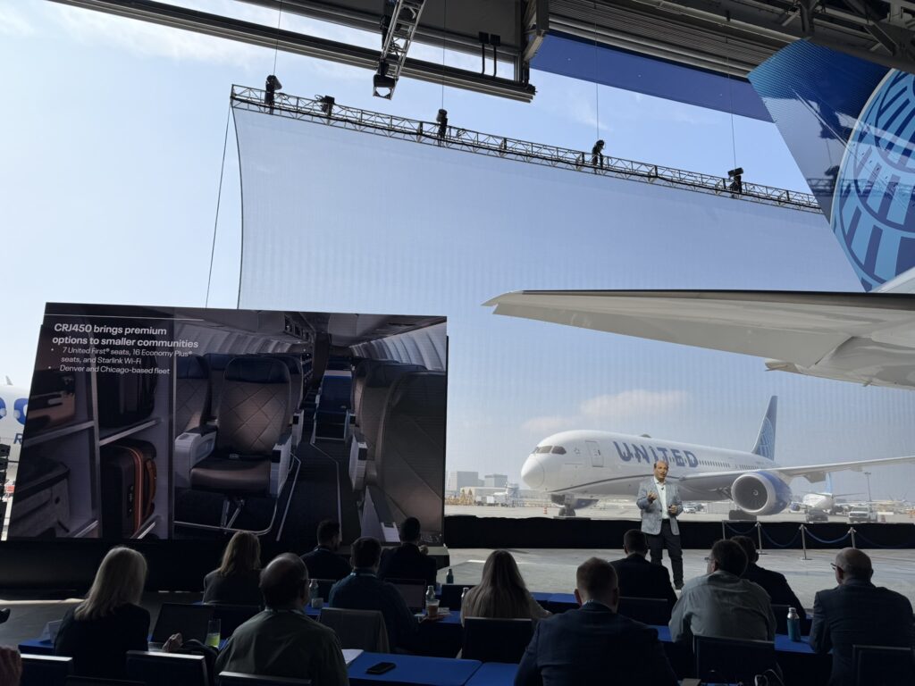 Andrew Nocella unveils the CRJ-450