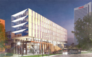 Proposed rendering of new Georgia Tech Aerospace Engineering Building, subject to change. Delta has committed $5 million to the project.