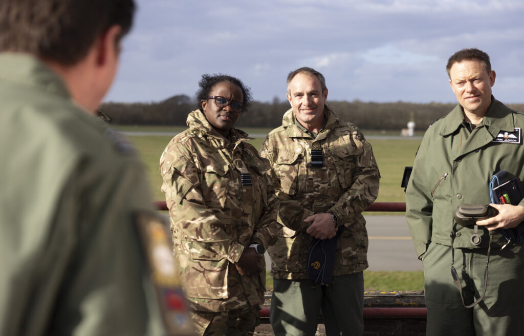 Wing Commander Joan Ochuodho at RAF Wittering during Exercise Agile Warrior 26.