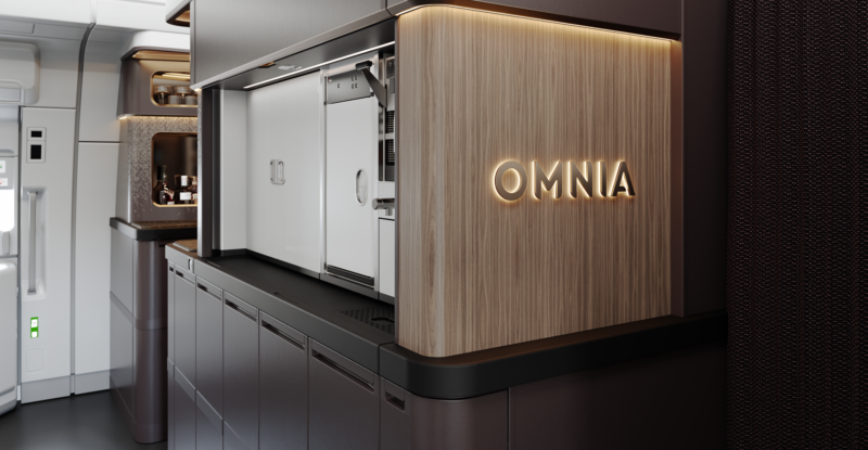 OMNIA welcome panel by ACS UK.