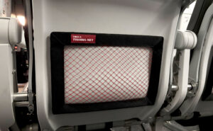 Seatback pocket made of sustainable material