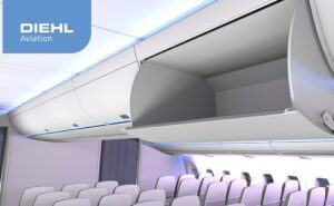 Diehl overhead bin for Swiss