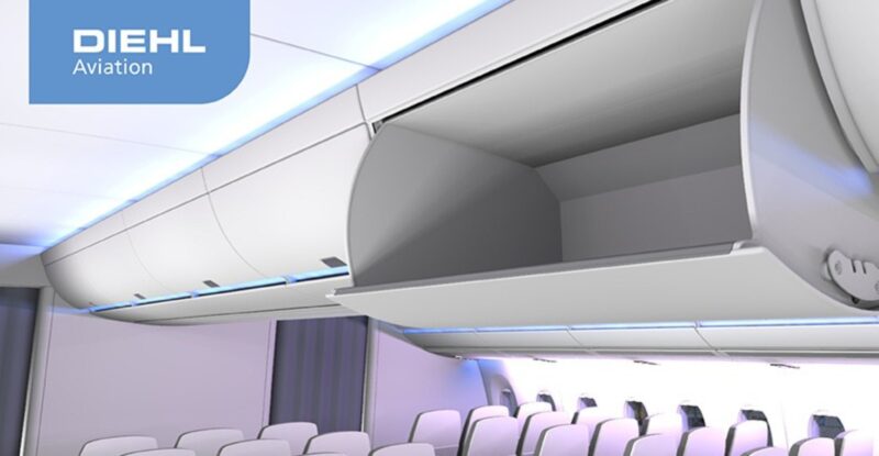 Diehl overhead bin for Swiss