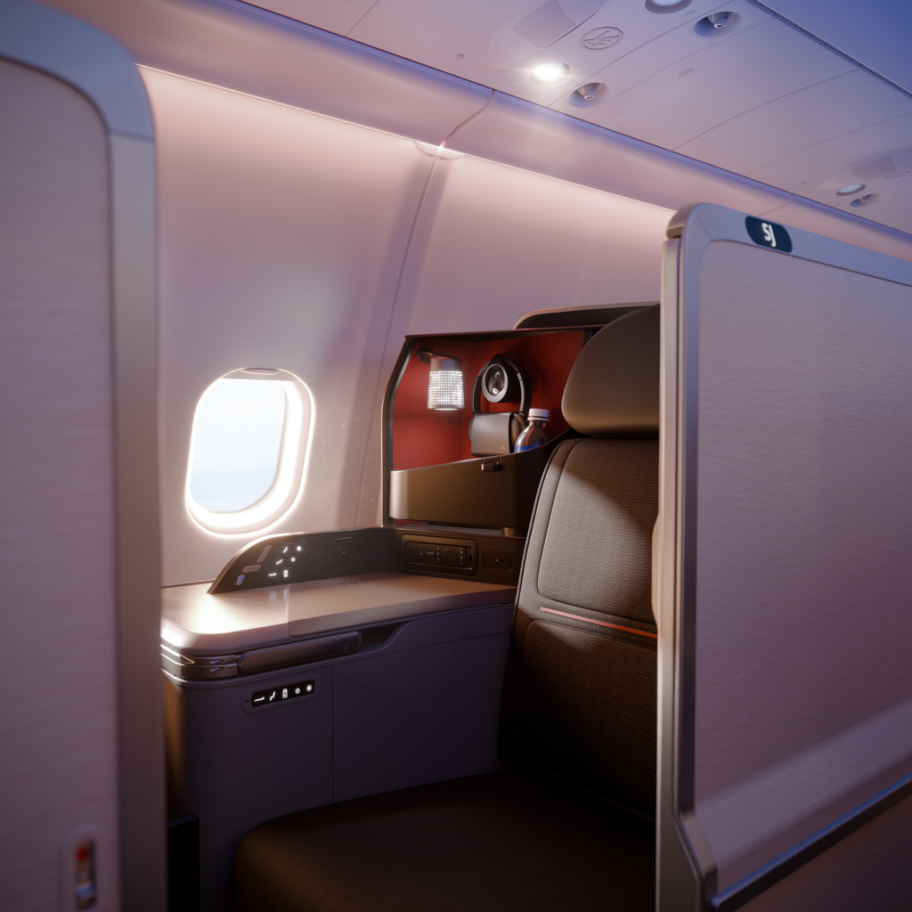 A330-200 Delta One suite.