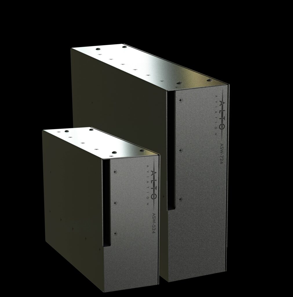 ALTO fire siding subwoofers are pictured.