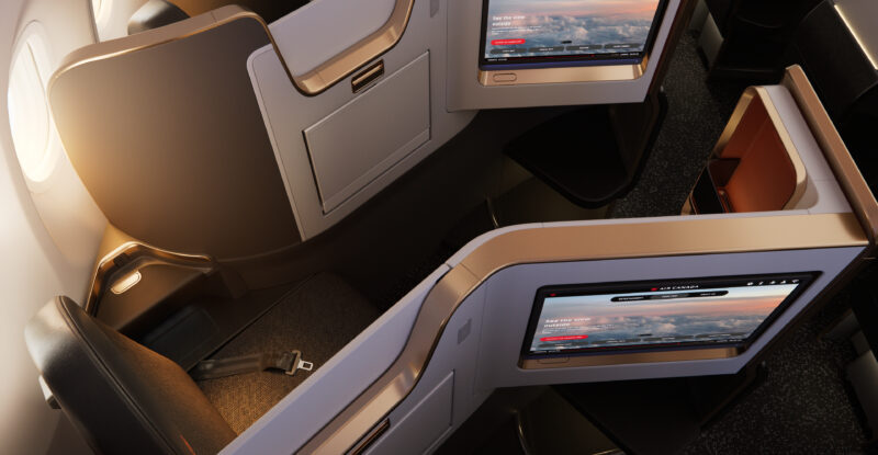 Air Canada Airbus A321XLR Signature Class.