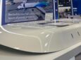 Gilat Stellar Blu Sidewinder ESA on the show floor at SATShow in Washington D.C.