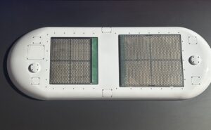 Panasonic LEO-only Ku-band ESA made by Intellian as showcased at AIX 2026