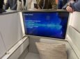 RECARO R7 Horizon AI-powered seat's large IFE screen.