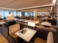 Korean Air Incheon Prestige West Lounge features booths