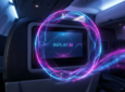 Inplay AI by IdeaNova name and logo is displayed on an IFE screen.