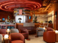 A wide variety of seating in the lounge