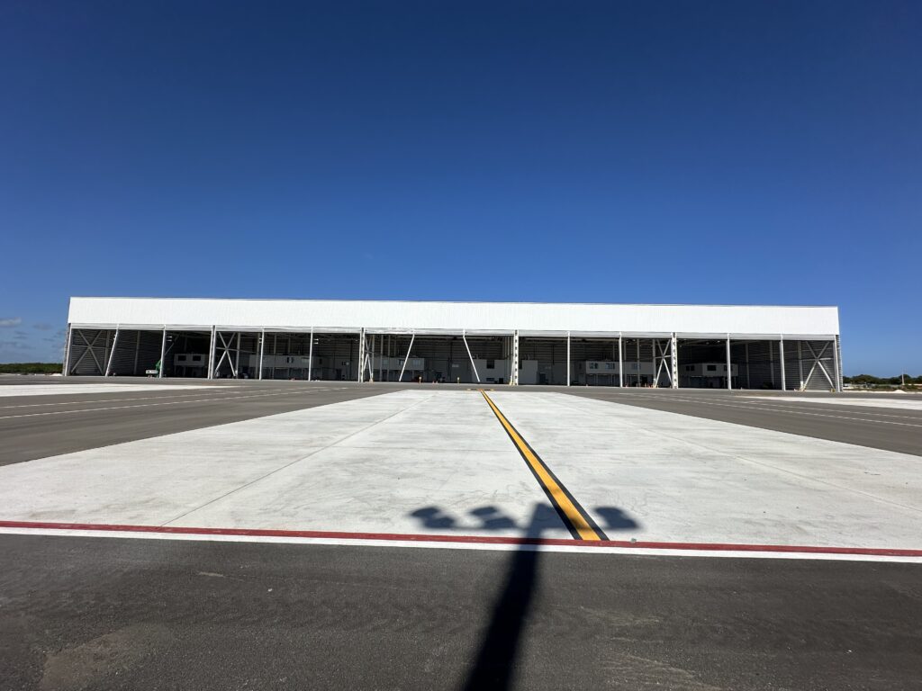 Punta Cana hangar for FL Technics Group