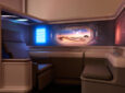 Micro-LEDs wrap around a premium seat to create a deeply immersive experience. Origin demonstrator by RAVE and Safran.