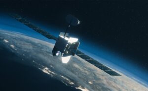Artist’s rendering of Boeing and Millennium Space Systems’ new mid-class spacecraft, Resolute, designed to give government and commercial customers a flexible option for multi-orbit missions.